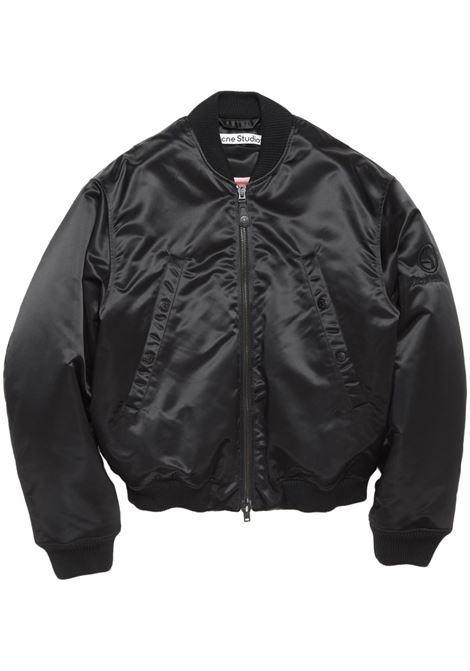 bomber logogram jacket man black  ACNE STUDIOS | B90819900